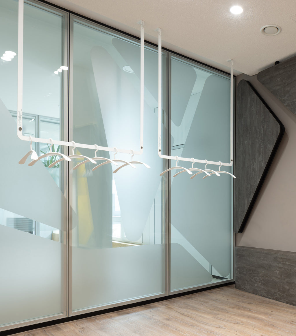 freibügel - 105 | 3-teilige Garderobe zur Deckenmontage