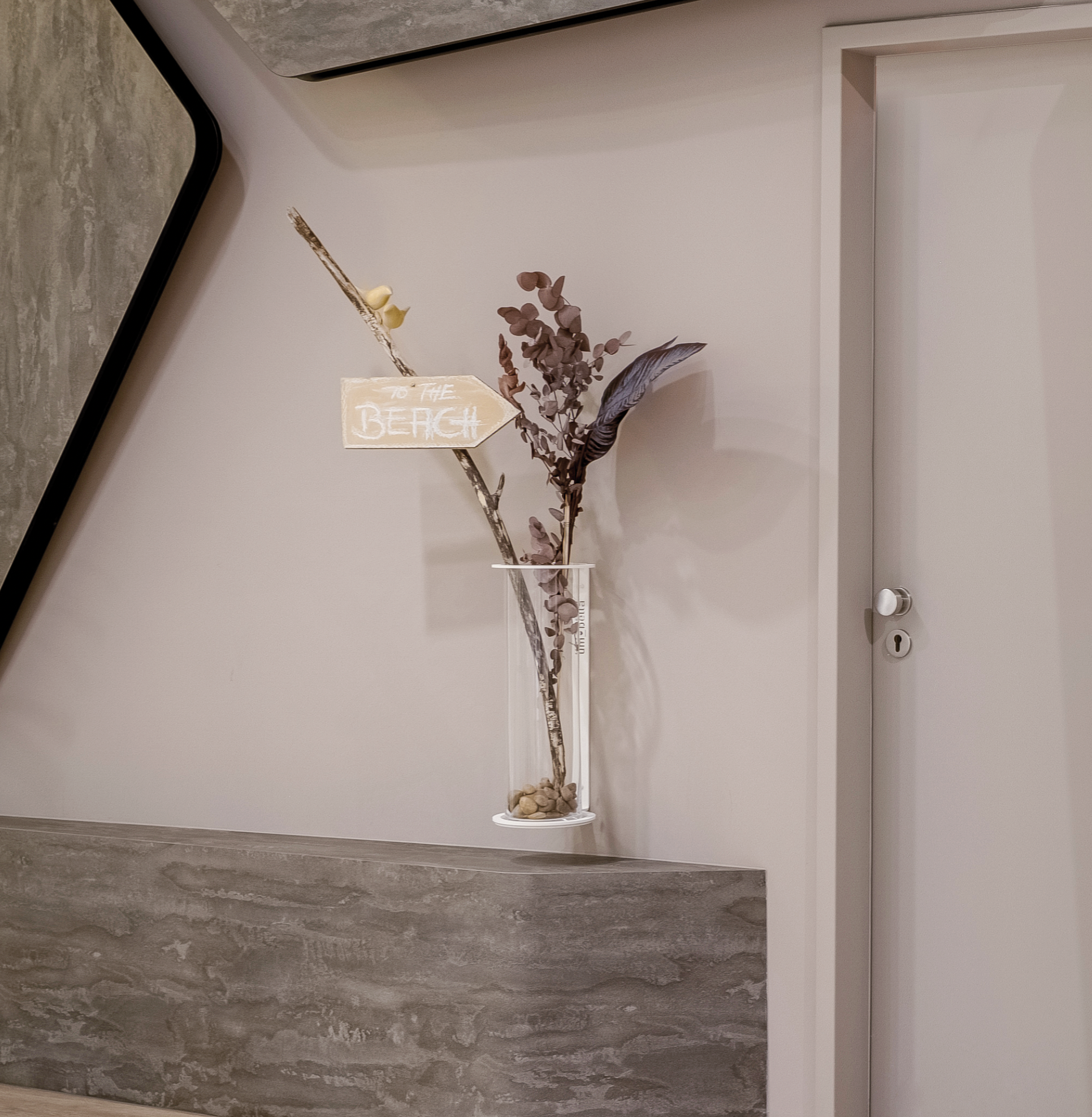 um_bella - Vasenhalter inklusive passender Glasvase